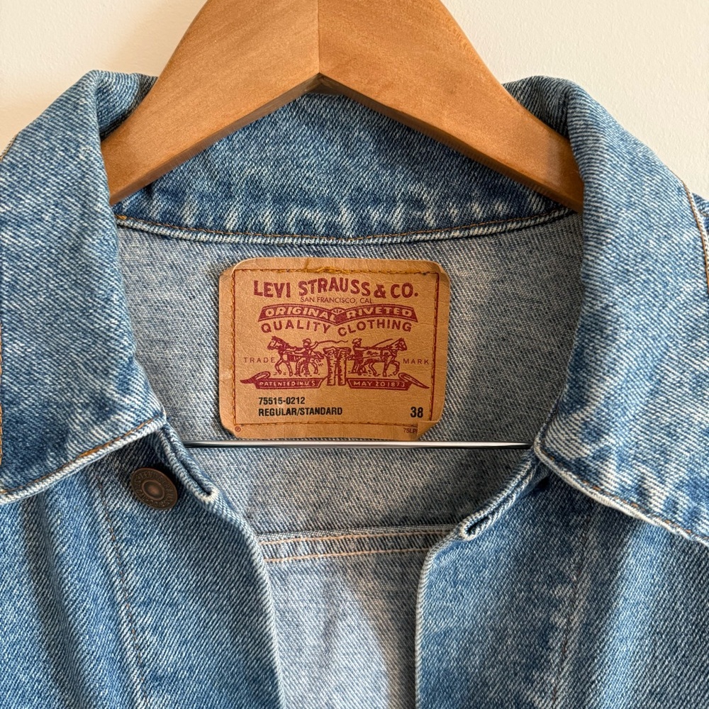 LEVIS ORANGE TAB DENIM JACKET - Picture 3 of 4